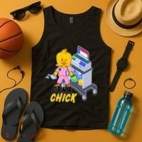 CRNA Chick Nurse Anesthetist Tank Top thumb 4