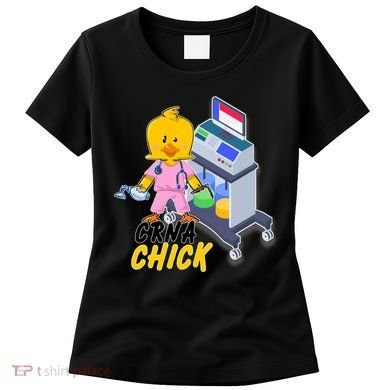 CRNA Chick Nurse Anesthetist Women's T-Shirt
