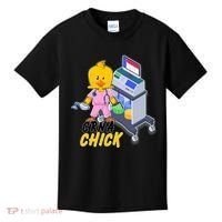 CRNA Chick Nurse Anesthetist Kids T-Shirt thumb 0