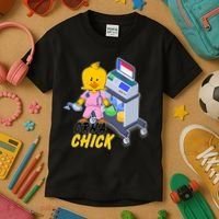 CRNA Chick Nurse Anesthetist Kids T-Shirt thumb 3