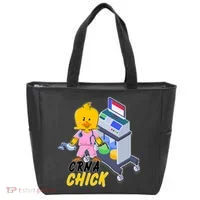 CRNA Chick Nurse Anesthetist Tote Bag thumb 0