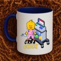 CRNA Chick Nurse Anesthetist Coffee Mug thumb 2