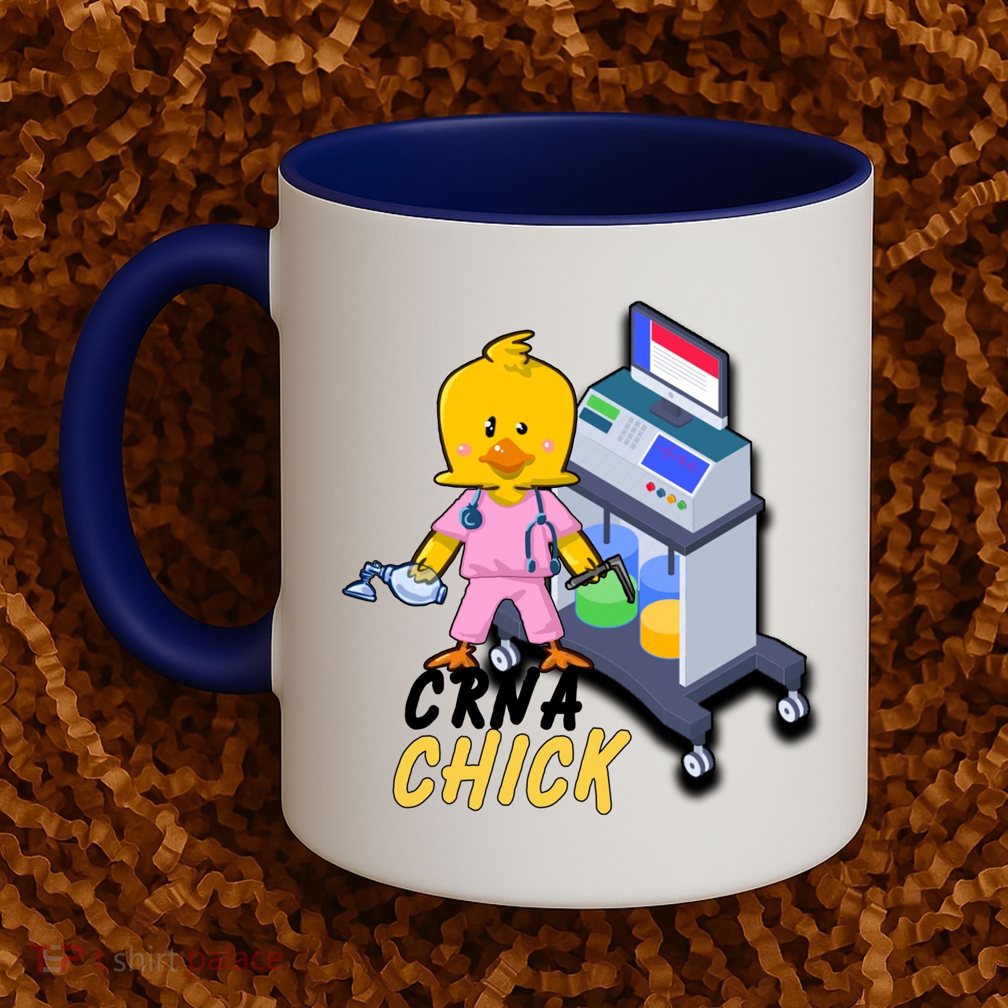CRNA Chick Nurse Anesthetist Coffee Mug