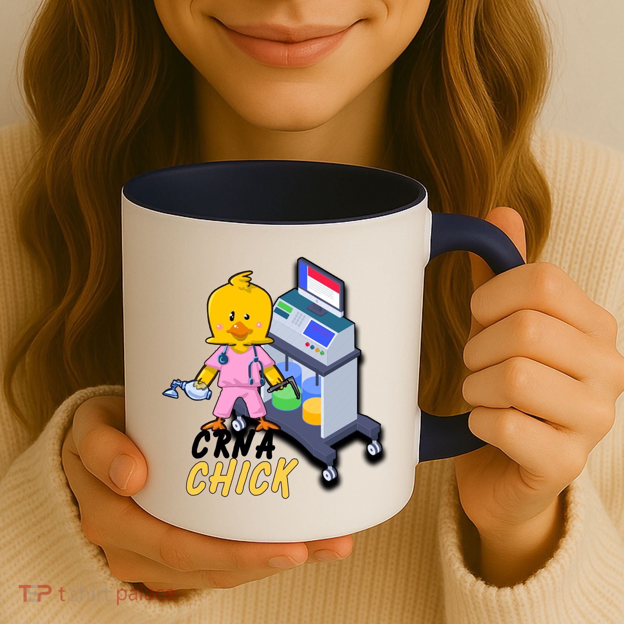 CRNA Chick Nurse Anesthetist Coffee Mug