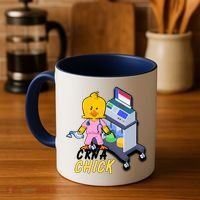 CRNA Chick Nurse Anesthetist Coffee Mug thumb 4