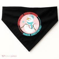 CRNA Snowlady Nurse Anesthetists USA-Made Doggie Bandana thumb 0