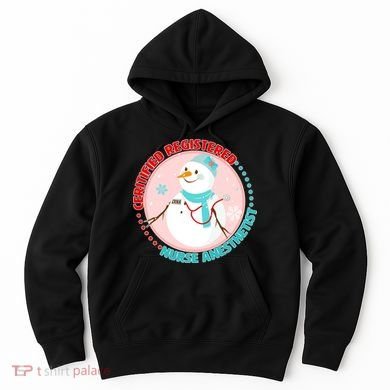 CRNA Snowlady Nurse Anesthetists Hoodie