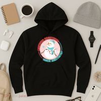 CRNA Snowlady Nurse Anesthetists Hoodie thumb 3