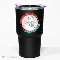 CRNA Snowlady Nurse Anesthetists Tumbler thumb 0