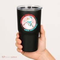 CRNA Snowlady Nurse Anesthetists Tumbler thumb 2