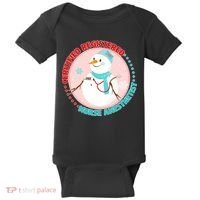 CRNA Snowlady Nurse Anesthetists Baby Bodysuit thumb 0