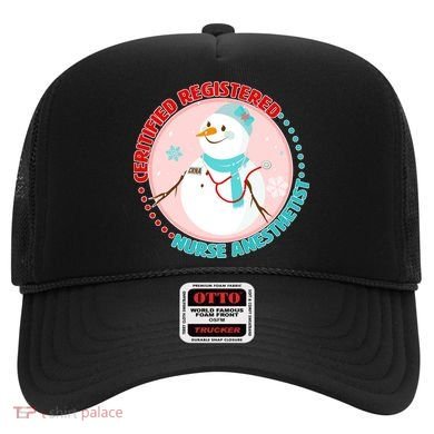 CRNA Snowlady Nurse Anesthetists Hat