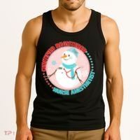CRNA Snowlady Nurse Anesthetists Tank Top thumb 3