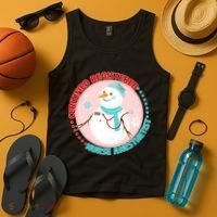 CRNA Snowlady Nurse Anesthetists Tank Top thumb 4