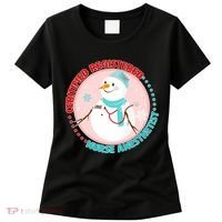 CRNA Snowlady Nurse Anesthetists Women's T-Shirt thumb 0