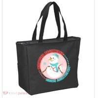 CRNA Snowlady Nurse Anesthetists Tote Bag thumb 2