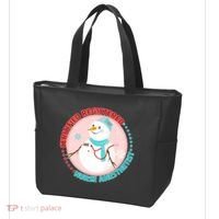 CRNA Snowlady Nurse Anesthetists Tote Bag thumb 3