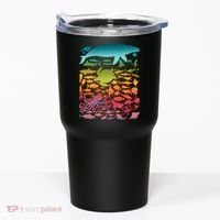 Cool Rainbow Ocean Sea Life Tumbler thumb 0