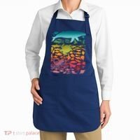 Cool Rainbow Ocean Sea Life Apron thumb 2