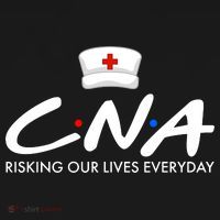 CNA Risking Our Lives Everyday USA-Made Doggie Bandana thumb 2
