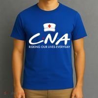 CNA Risking Our Lives Everyday T-Shirt thumb 3