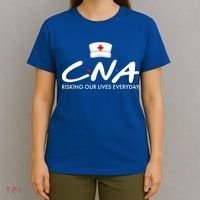 CNA Risking Our Lives Everyday T-Shirt thumb 4