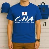 CNA Risking Our Lives Everyday T-Shirt thumb 6
