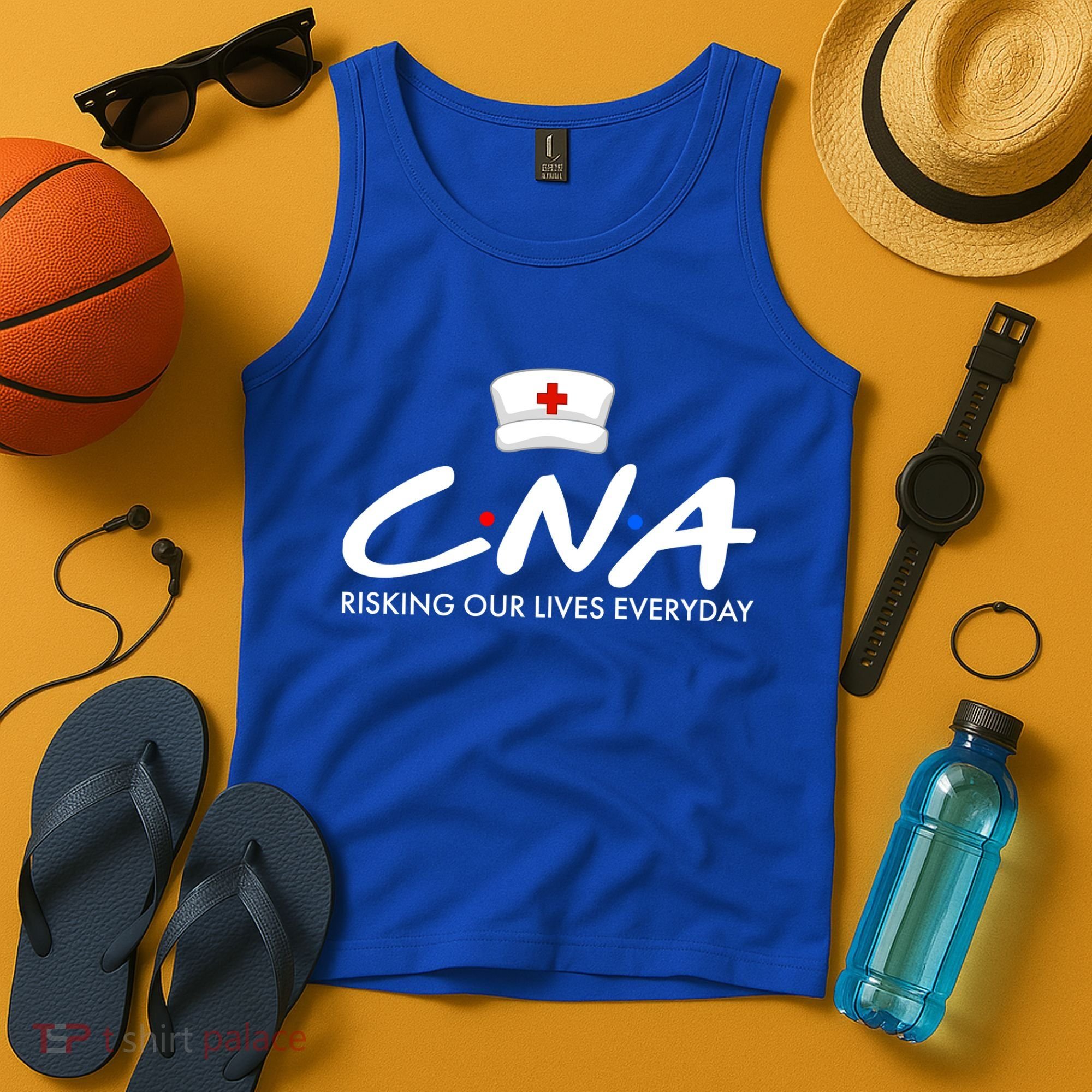 CNA Risking Our Lives Everyday Tank Top