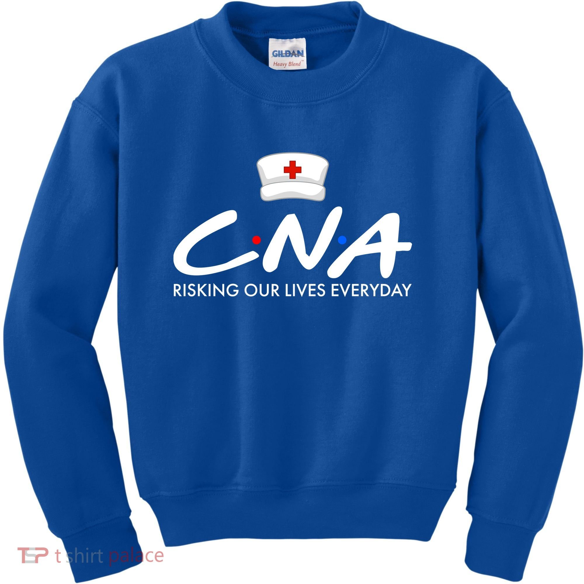 CNA Risking Our Lives Everyday Kids Sweatshirt