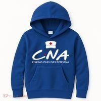 CNA Risking Our Lives Everyday Kids Hoodie thumb 0