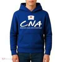 CNA Risking Our Lives Everyday Kids Hoodie thumb 4