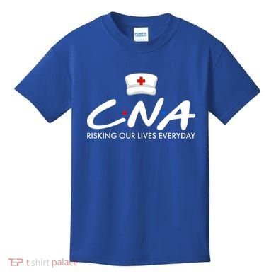 CNA Risking Our Lives Everyday Kids T-Shirt