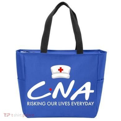 CNA Risking Our Lives Everyday Tote Bag