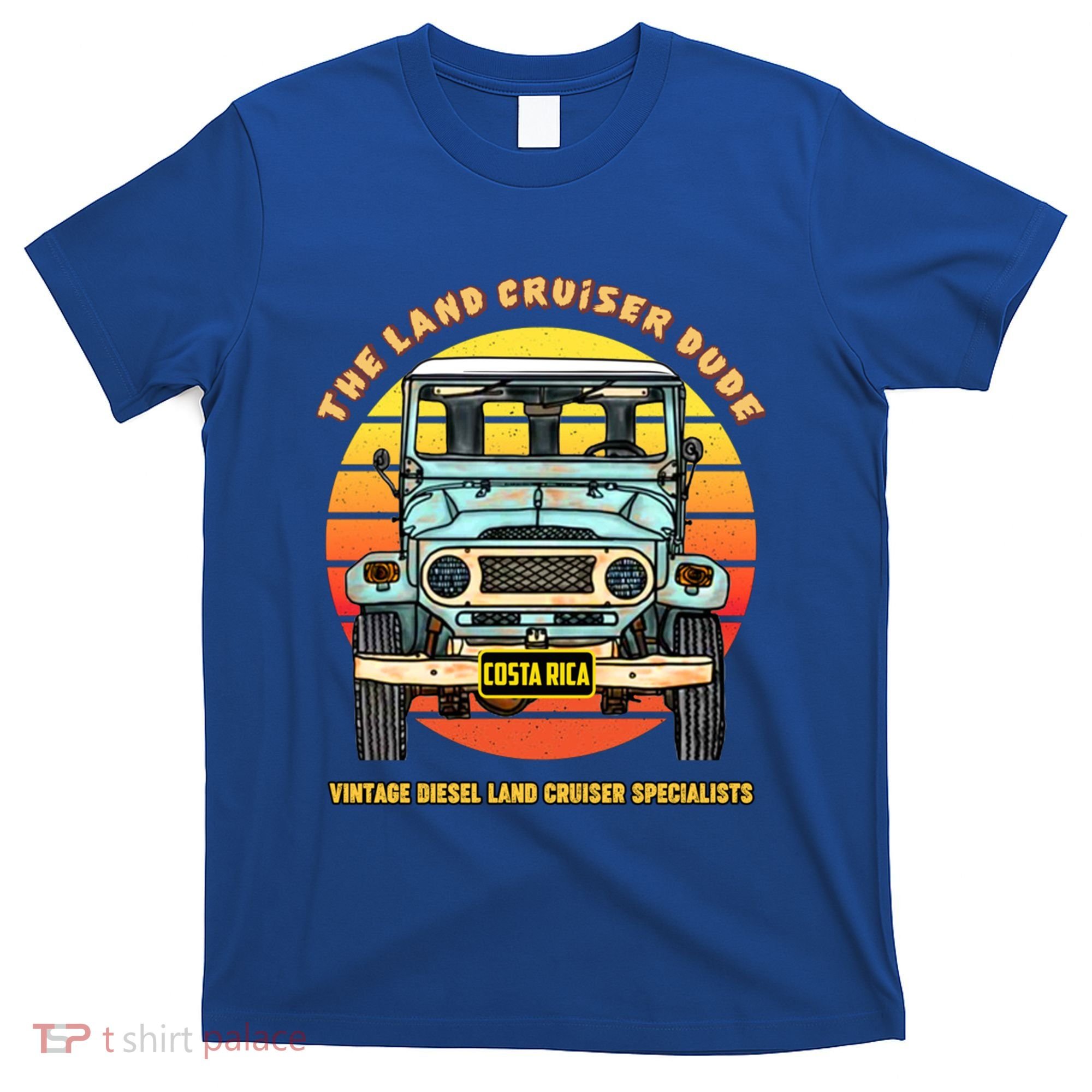 Costa Rica Offgiftroad 4x4 Vintage 4 Wheel Drive Muddy Cruiser Gift T-Shirt