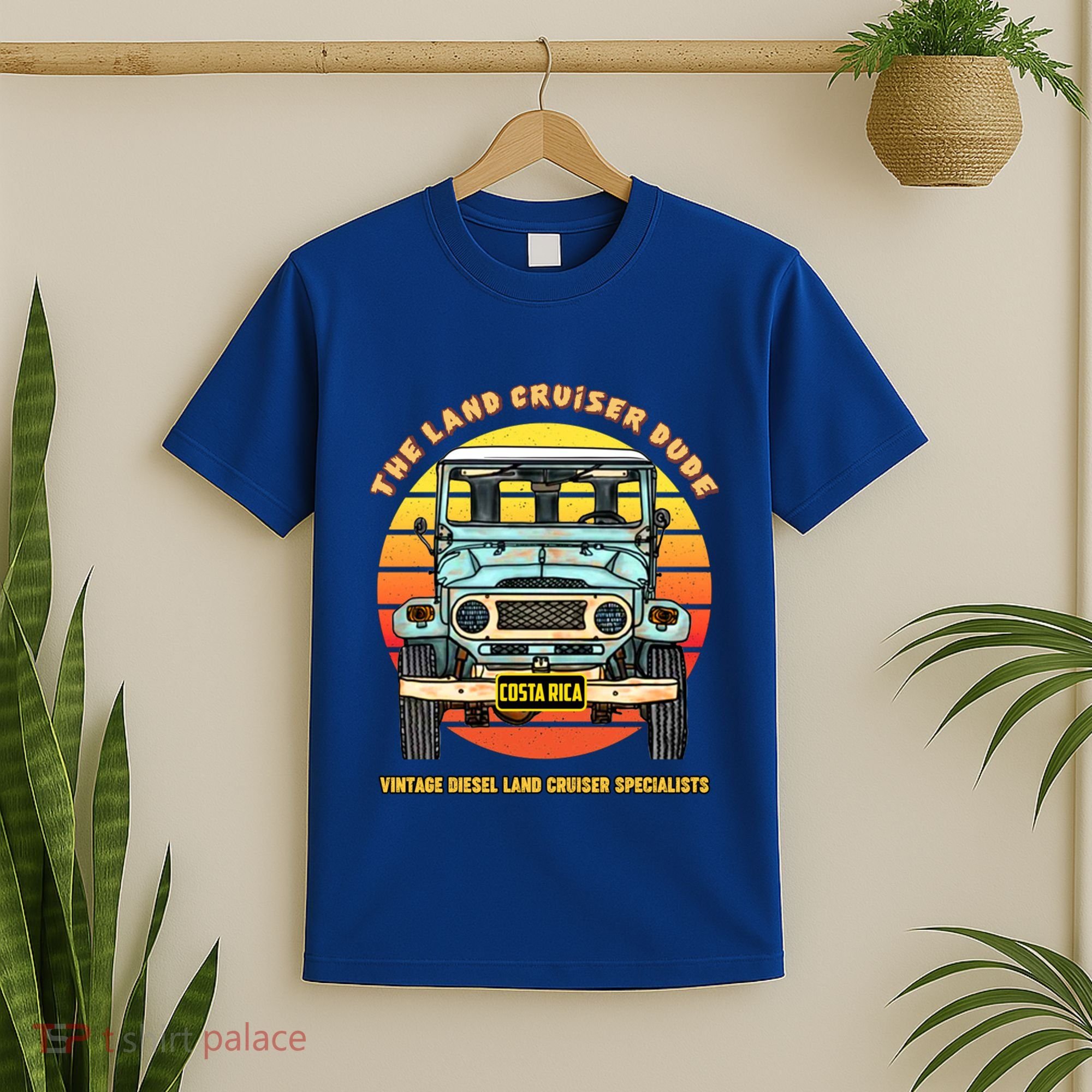 Costa Rica Offgiftroad 4x4 Vintage 4 Wheel Drive Muddy Cruiser Gift T-Shirt