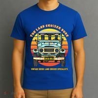 Costa Rica Offgiftroad 4x4 Vintage 4 Wheel Drive Muddy Cruiser Gift T-Shirt thumb 3