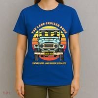 Costa Rica Offgiftroad 4x4 Vintage 4 Wheel Drive Muddy Cruiser Gift T-Shirt thumb 4
