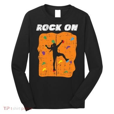 Climbing Rock On Wall Climber Bouldering Women Long Sleeve Shirt