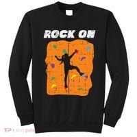 Climbing Rock On Wall Climber Bouldering Women Sweatshirt thumb 0