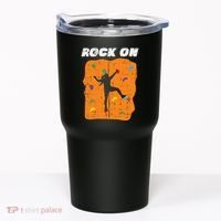 Climbing Rock On Wall Climber Bouldering Women Tumbler thumb 0