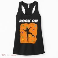 Climbing Rock On Wall Climber Bouldering Women Women's Tank Top thumb 0