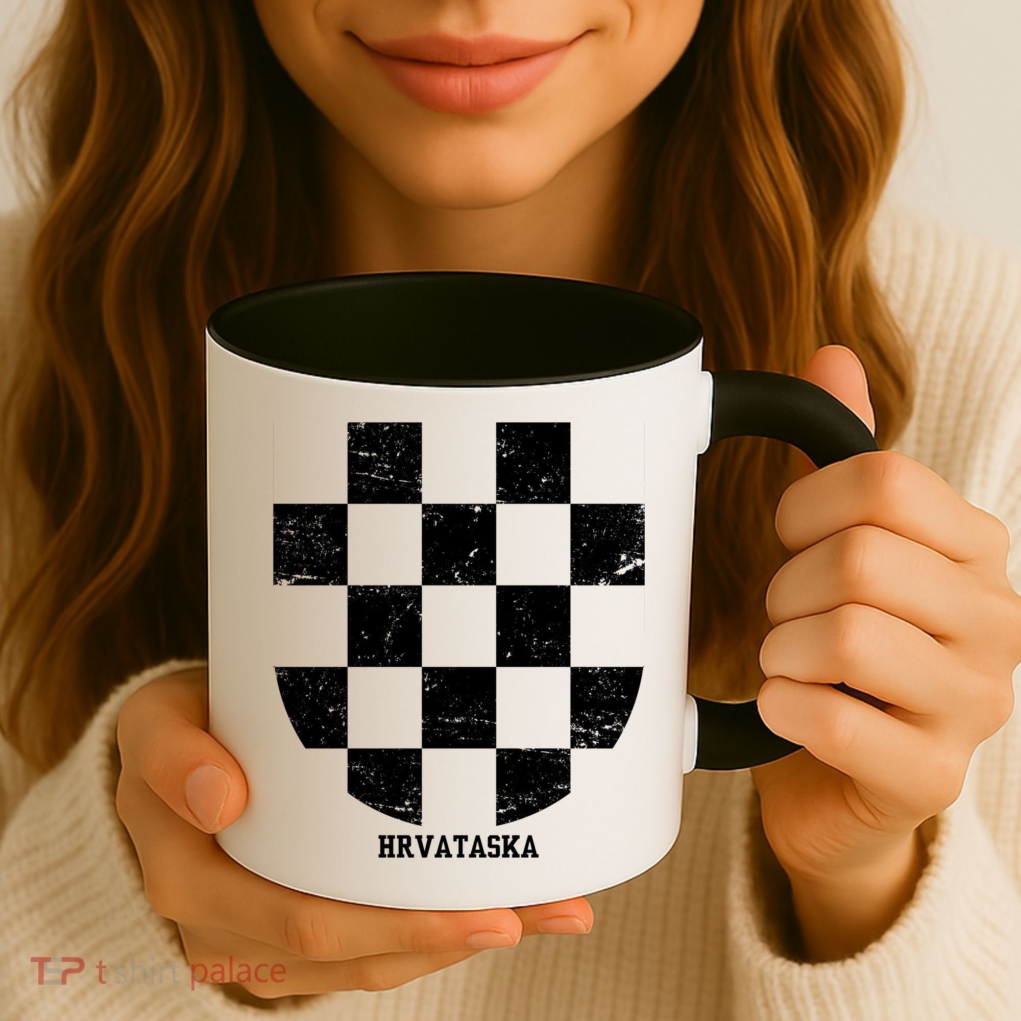 Croatia HRVATSKA Team Jersey Coffee Mug