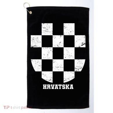 Croatia HRVATSKA Team Jersey Golf Towel