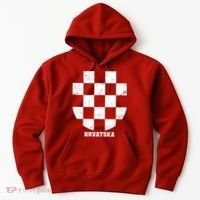 Croatia HRVATSKA Team Jersey Hoodie thumb 0
