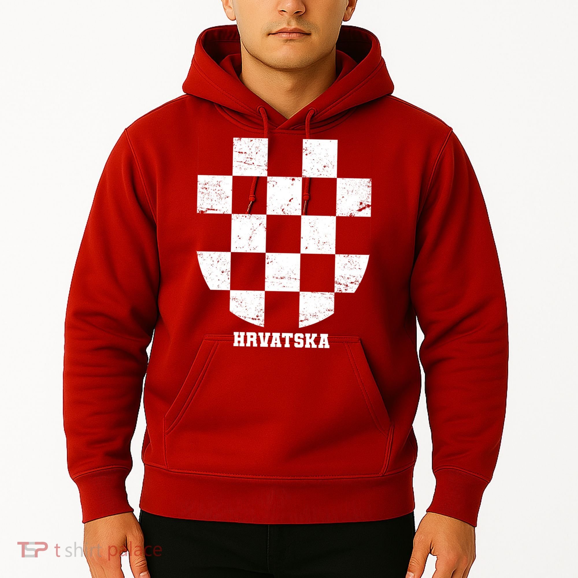 Croatia HRVATSKA Team Jersey Hoodie