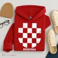Croatia HRVATSKA Team Jersey Hoodie thumb 4