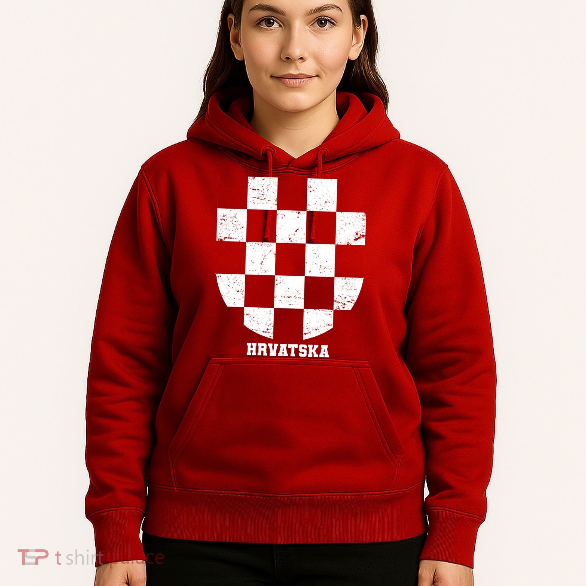 Croatia HRVATSKA Team Jersey Hoodie