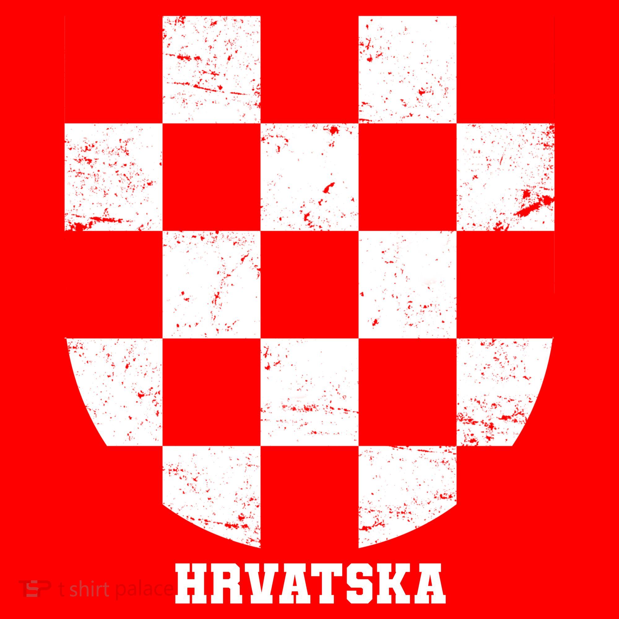 Croatia HRVATSKA Team Jersey Hoodie