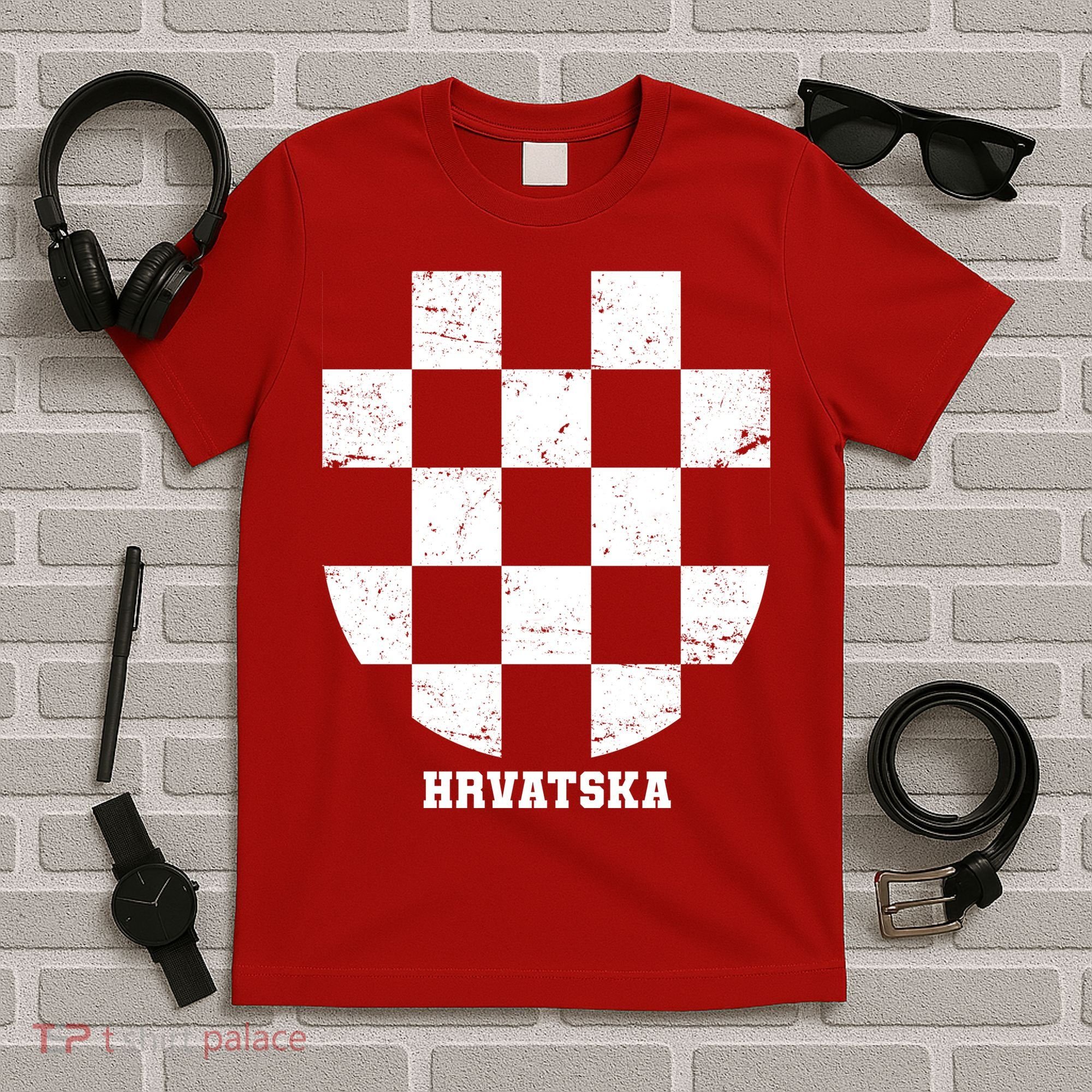 Croatia HRVATSKA Team Jersey T-Shirt