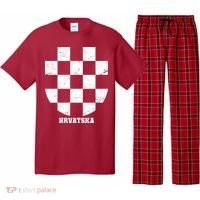 Croatia HRVATSKA Team Jersey Pajama Set thumb 0